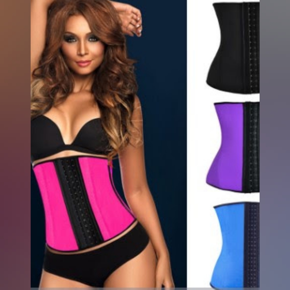 Corset Waist Only Super Strong Eye Latch Tummy Control Waist Training Trimmer